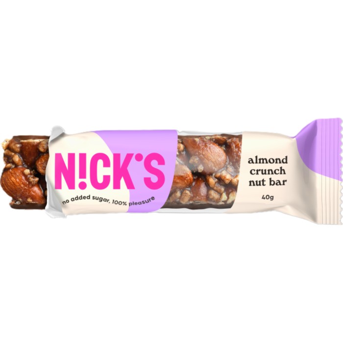 NICK'S Nut bar almond crunch 40 g