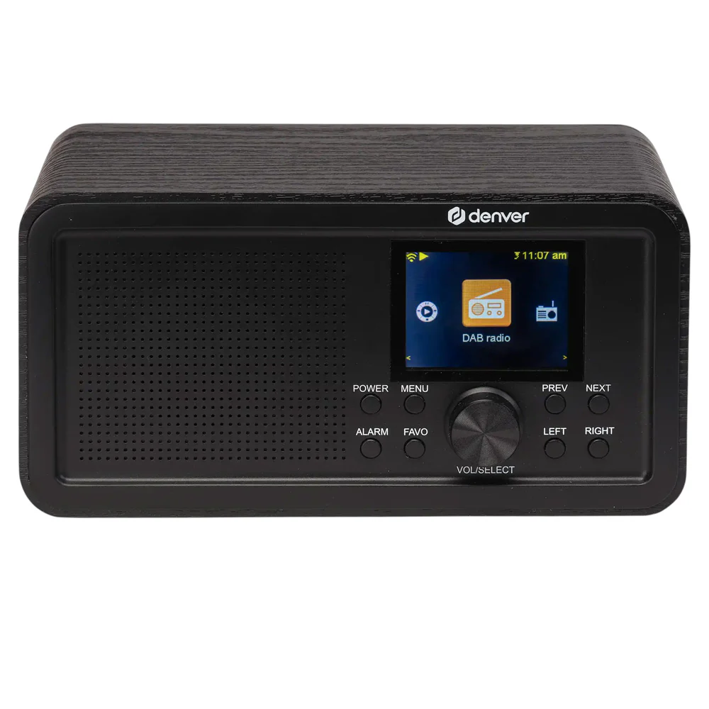 Denver DIR-200 DAB+/FM Internetradio, svart