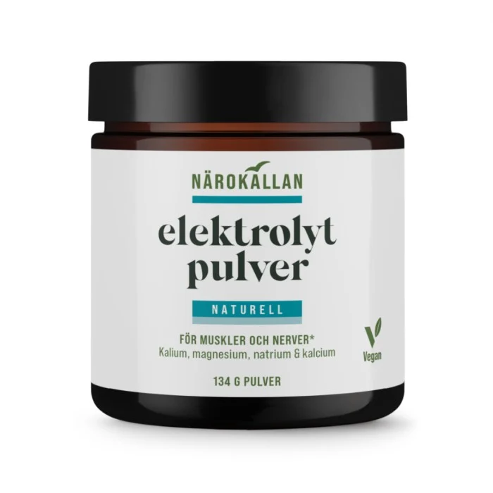 Närokällan Elektrolytpulver Naturell 134 g