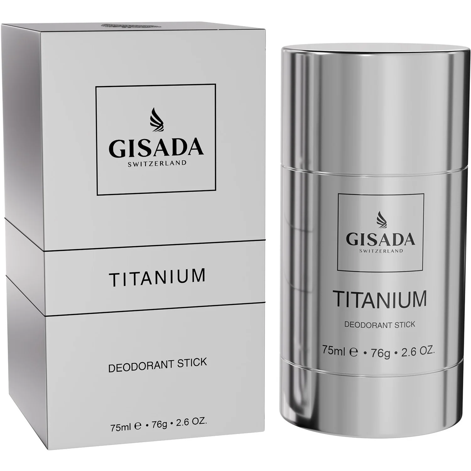 Gisada Titanium Deodorant Stick 75 ml