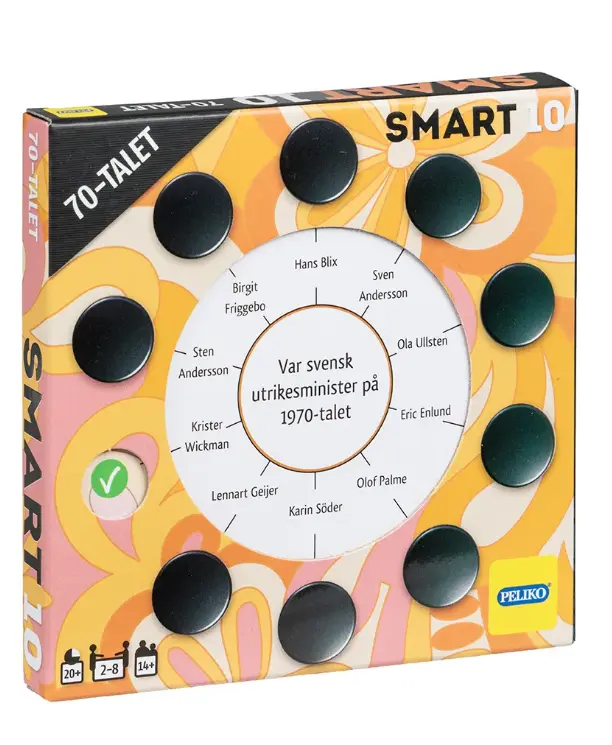 Smart10 Frågekort Expansion - 70-Talet
