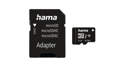 Hama MicroSDHC 16 GB C10 UHS-I 80 mb/s, bild 3
