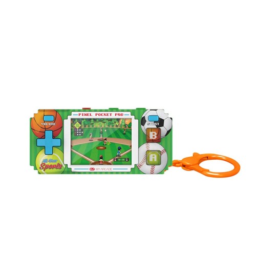 Min Arcade Pixel Pocket Pro All-Star Sports handhållna spelkonsol