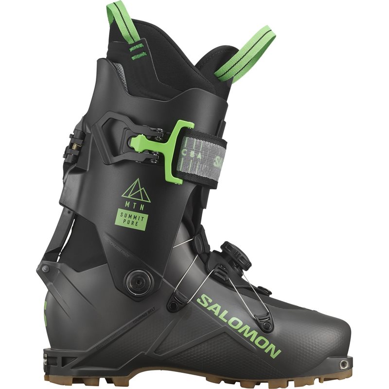 Salomon Mtn Summit Pure Anthracite/Black/Pastel Neon Green - 27/27.5