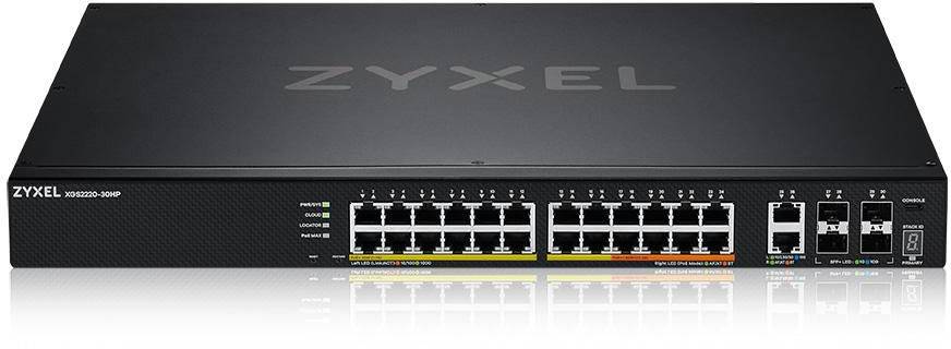 Zyxel Nebula XGS2220 24-Port 2x10G 4xSFP+ PoE 400W Switch, bild 4