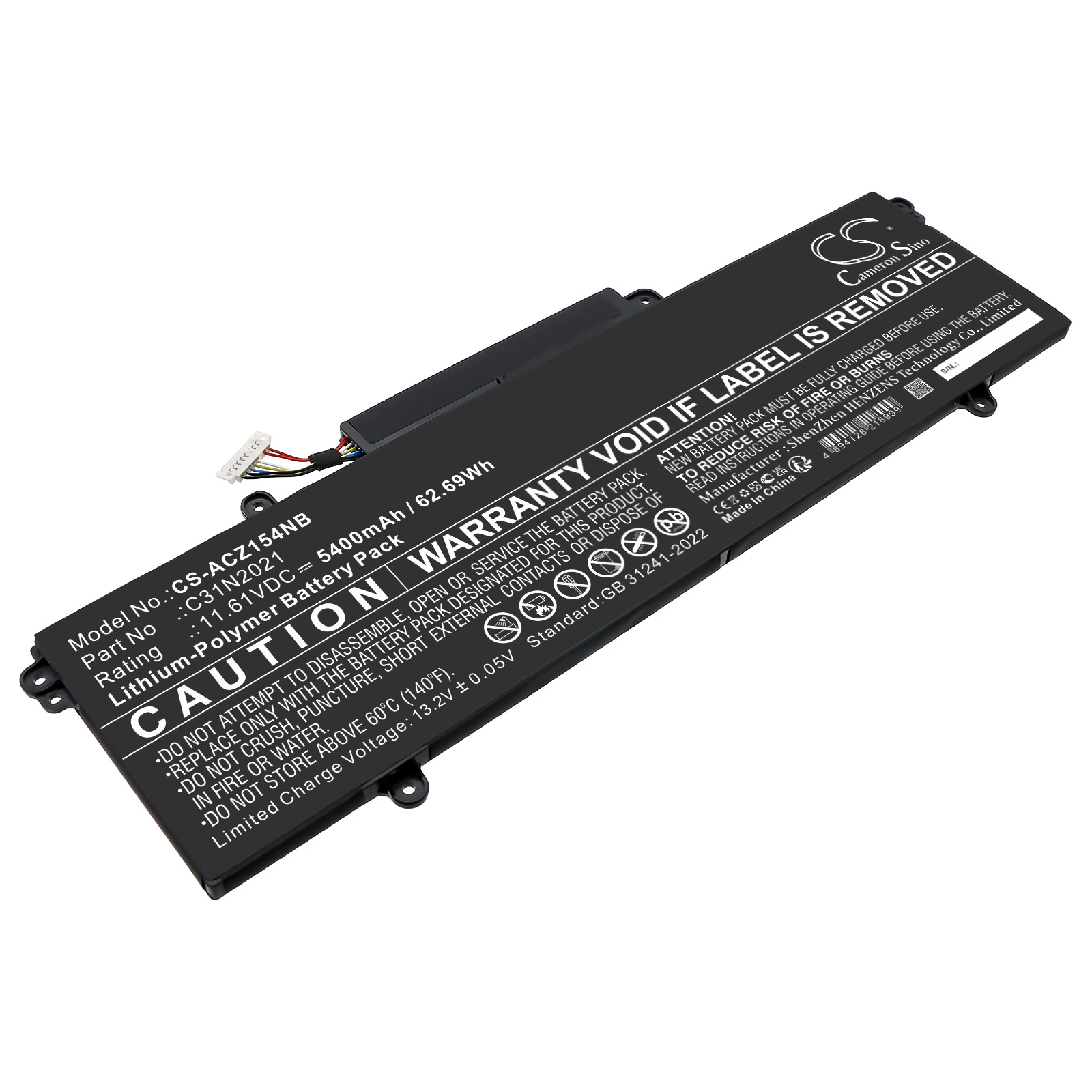Batteri till Bärbar dator, laptop för Asus ZENBOOK 14X OLED UX5401EA-KN511TS m.fl.