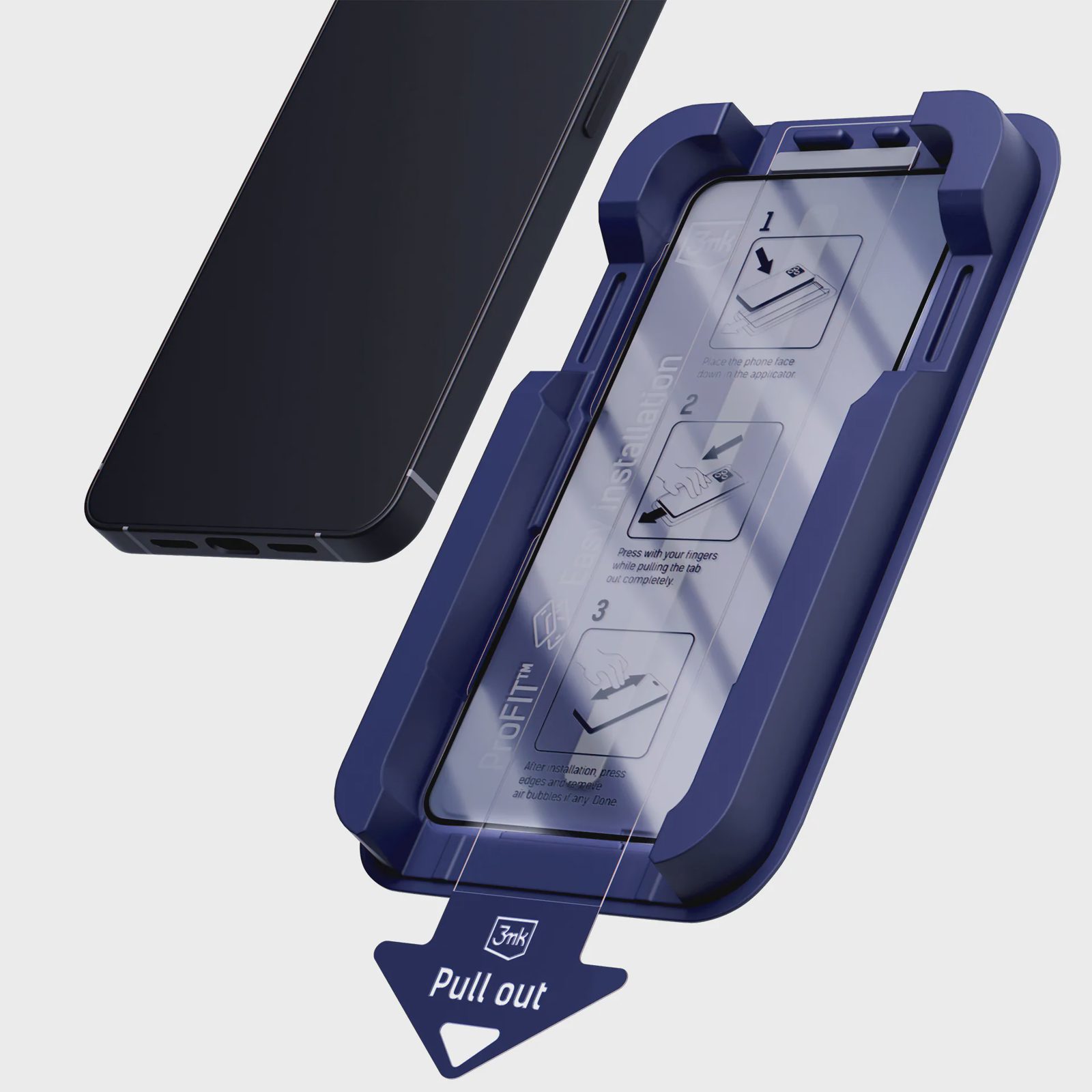 3mk Hardglass Max Privacy – integritetsskyddande glas för iPhone 16 Pro / 17, bild 5