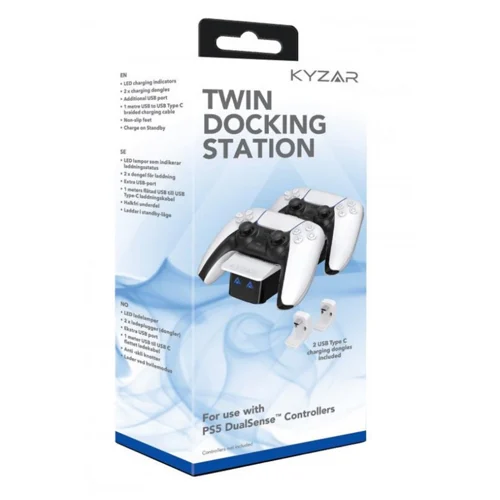 Kyzar Twin Docking Station for PS5, bild 4
