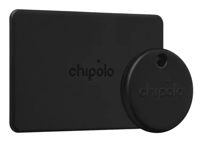 Chipolo Loop and Tracking Card Bundle - Charcoal