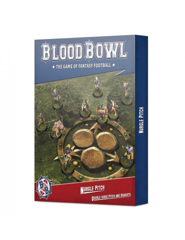 BLOOD BOWL: NURGLE TEAM PITCH & DUGOUTS