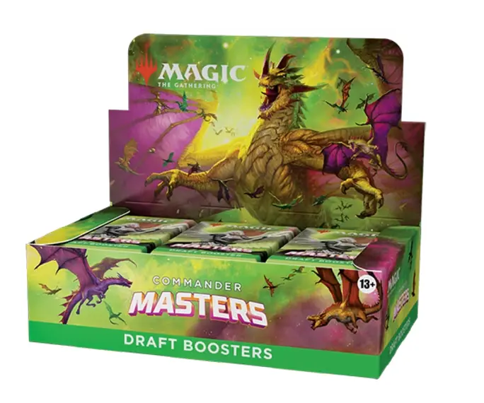 Magic Commander Masters Draft Display