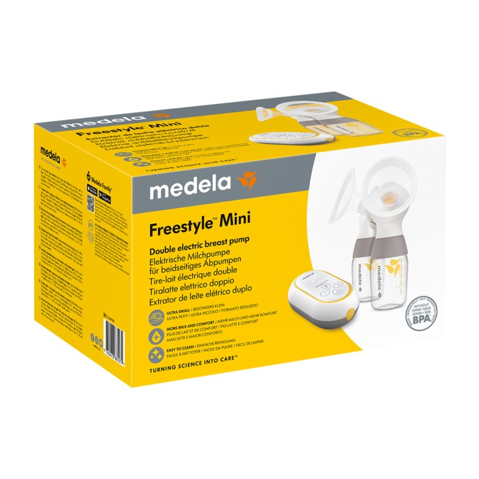 Medela Freestyle Mini dubbelbröstpump, 1 st, bild 2