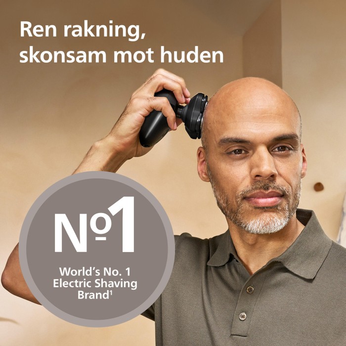 Philips Head Pro 5000 Series rakapparat S791/06 (svart), bild 2