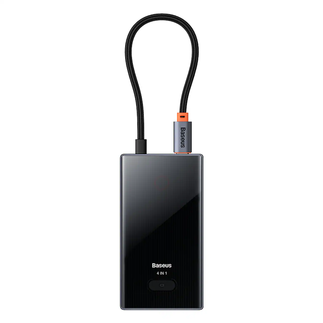Baseus PioneerJoy 4xUSB-A 3.0 USB-C-hubb – grå