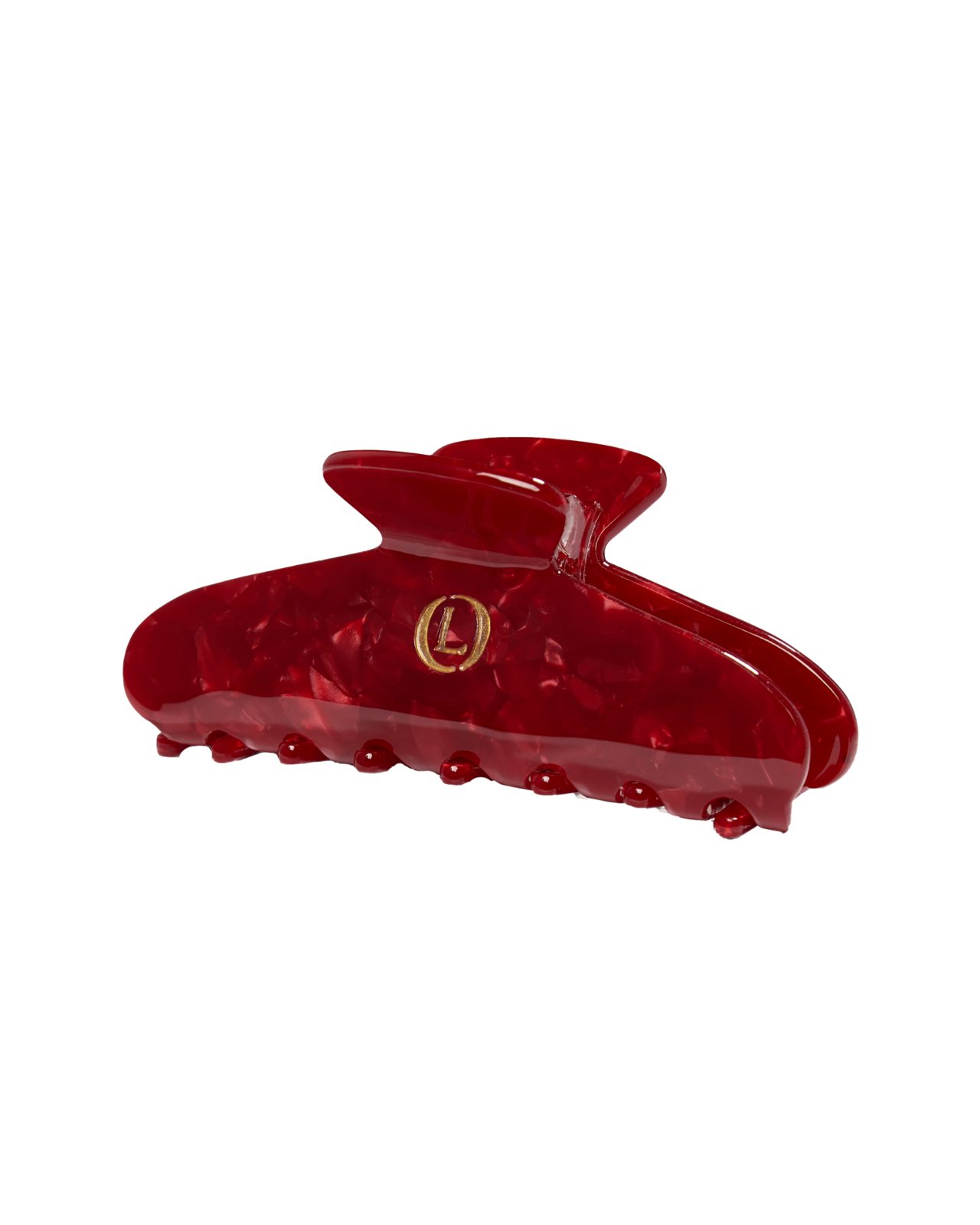 Lenoites Eco-Friendly Claw Clip Medium Red Desire 1 pcs