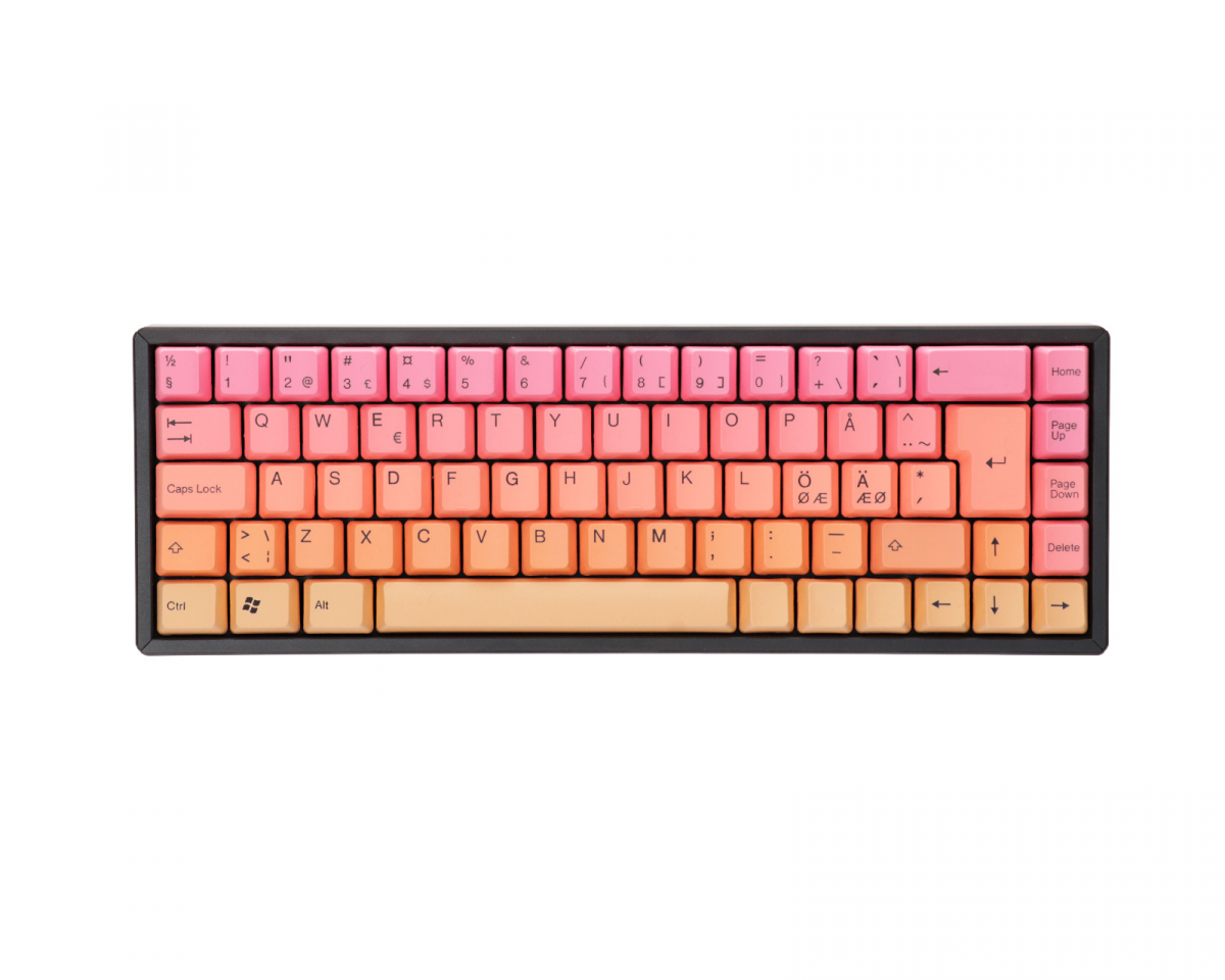 Tai-Hao PBT Double-shot Keycaps Nordisk Layout - Sunshine