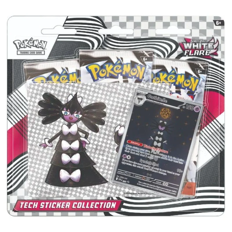 Pokemon Scarlet & Violet 10.5: White Flare Tech Sticker Collection