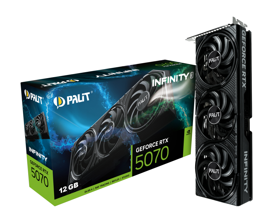 Palit GeForce RTX 5070 12GB Infinity 3, bild 4