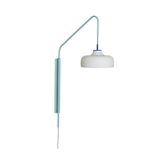 Hübsch - Current Wall Light - Light blue - 71x30xh111cm