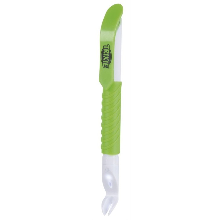 Trixie Fästingplockare penna med LED-belysning 14 cm
