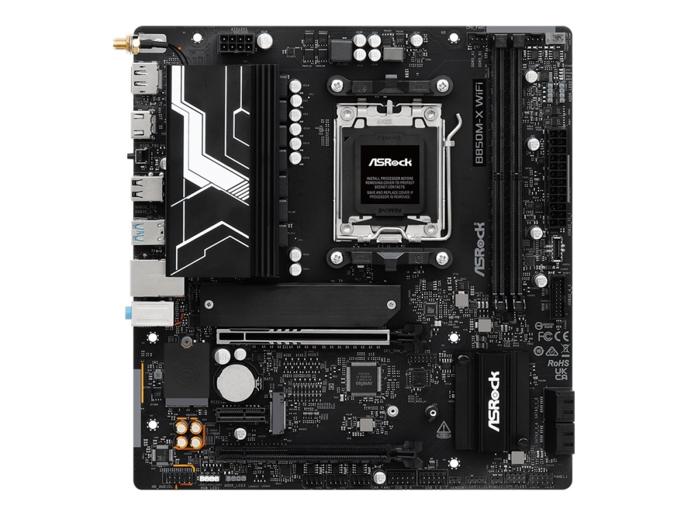 ASRock B850M-X WIFI R2.0 mATX AM5, bild 2