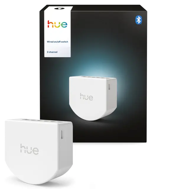 Philips Hue trådbunden reläbrytare 6A 2-kanals (vit), bild 5