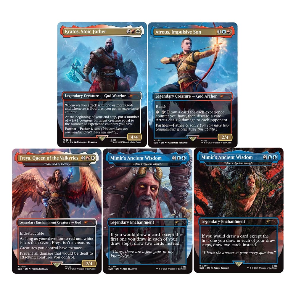 Magic WPN Secret Lair Drop Series PlayStation - God of War Norse, bild 3