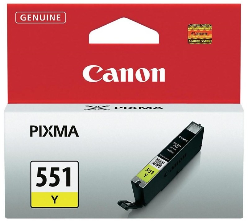 Canon CLI-551, gul bläckpatron