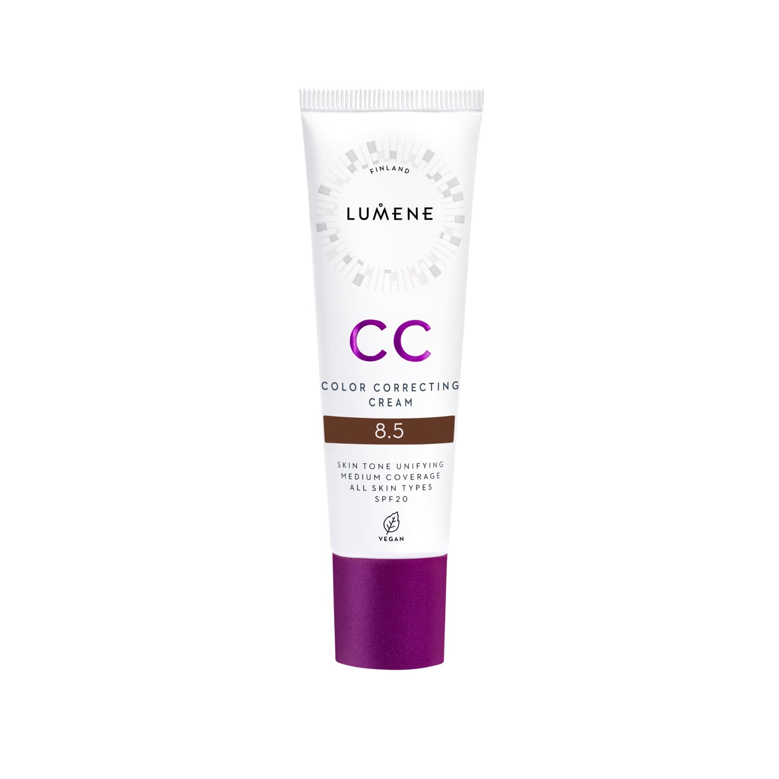 Lumene CC Color Correcting Cream SPF20 Foundation 8.5 8.5