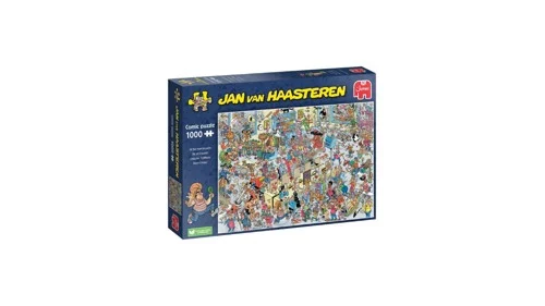 Jan van Haasteren Pussel: At the Hairdressers 1000 Bitar, bild 3