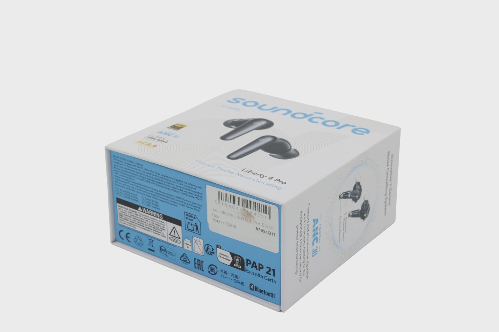 Soundcore Liberty 4 Pro True Wireless in ear-hörlurar (svarta), bild 2