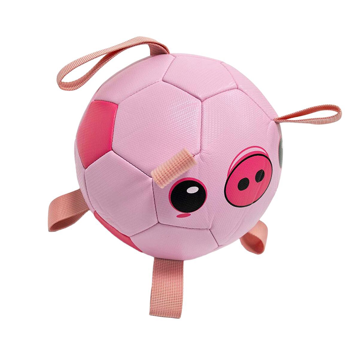 Duvoplus Football Piggy Hundboll med Handtag
