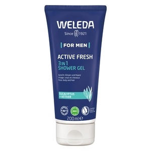 Weleda For Men Active Fresh 3in1 Shower Gel 200 ml, bild 4