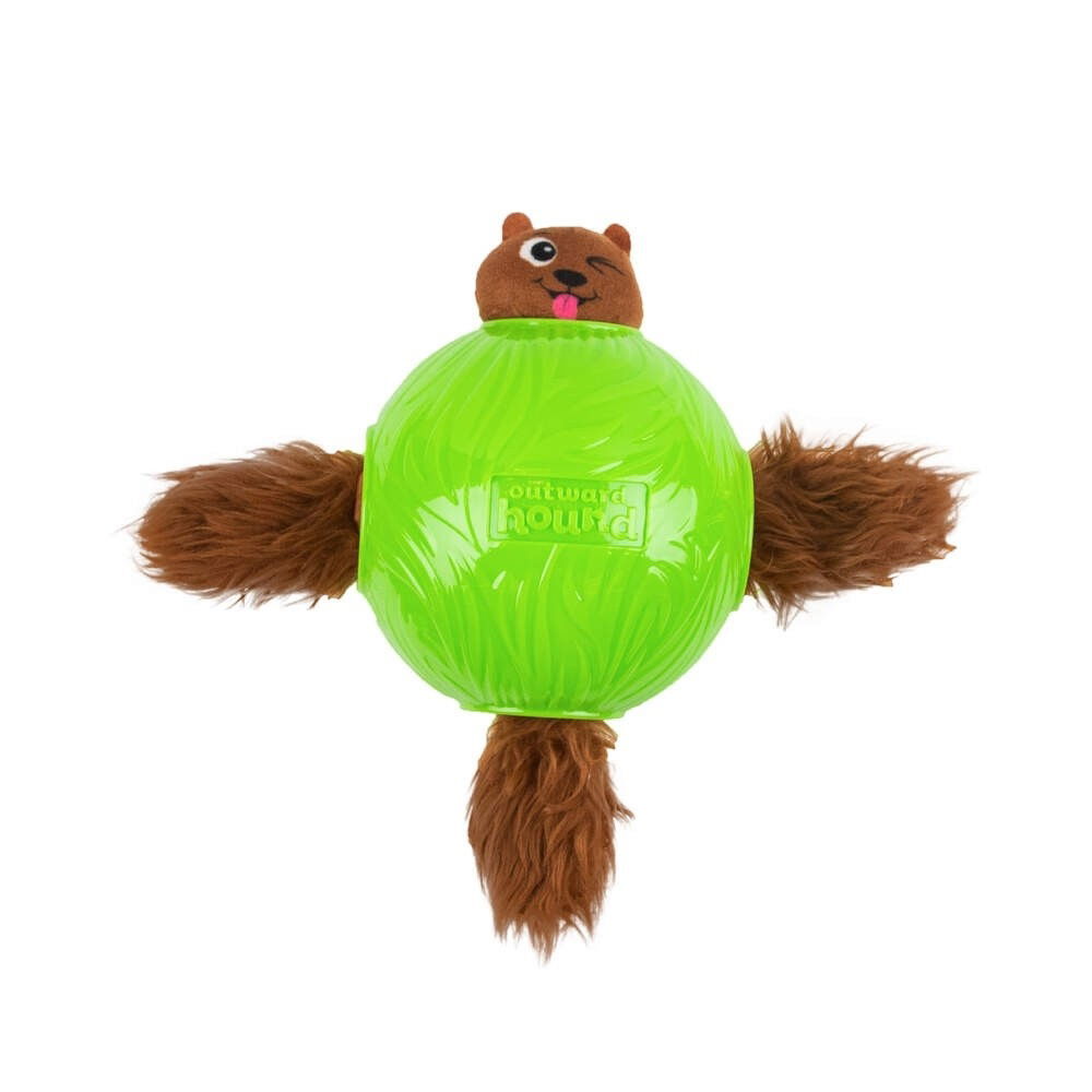 Nina Ottosson Snuffle N' Treat Ball Aktiveringsboll med Ekorrar Small