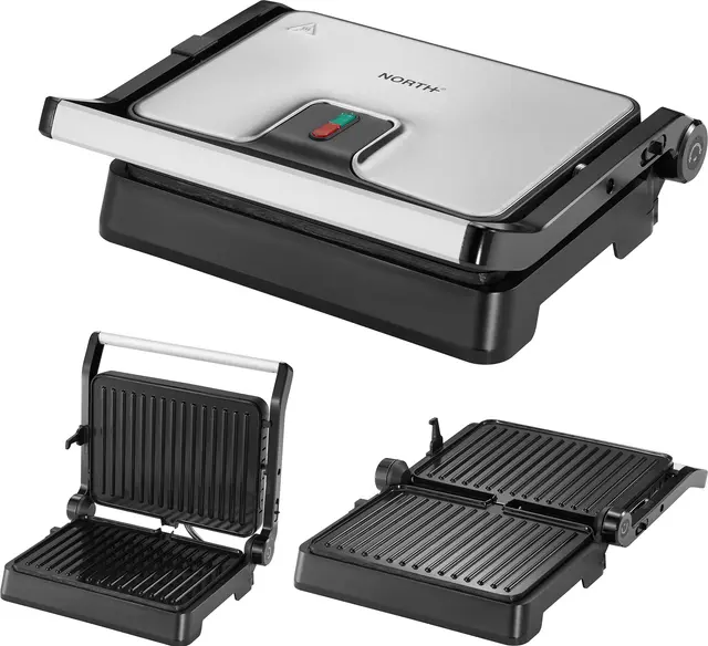 North panini smörgåsgrill 205008 (flerfärgad)