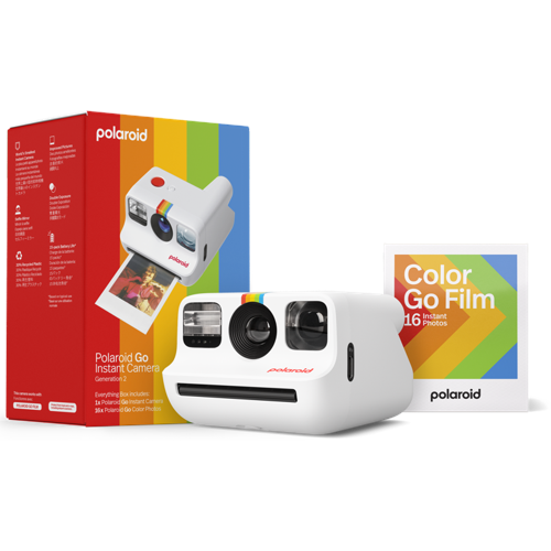 Polaroid Go Generation 2 direktfilmskamera E-Box, vit