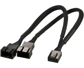 Akasa förgreningskabel för 4-pins PWM-fläktar 0,1m (Svart), bild 4