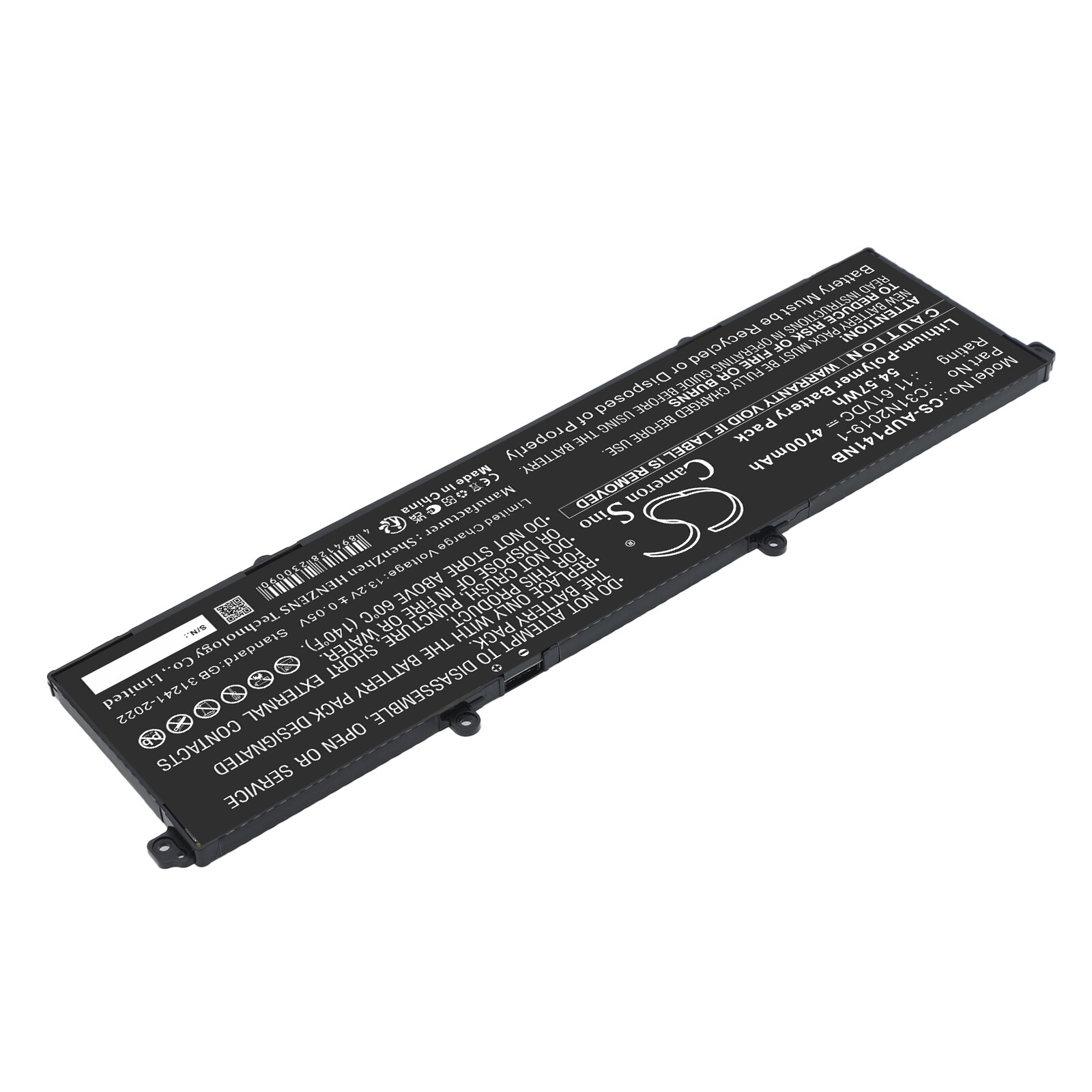Batteri till Laptop, Bärbar dator för Asus K3400P, K3400PA, K3400PH m.fl., bild 4