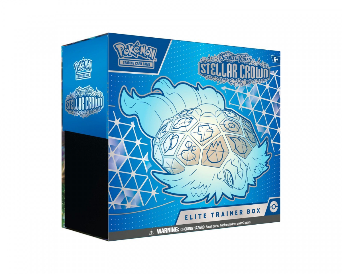 Pokemon Scarlet & Violet 7: Stellar Crown - Elite Trainer (9 boosters), bild 2