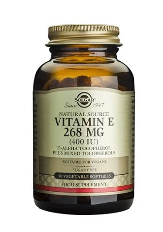 Solgar Vitamin E 268 mg, 50 kaps