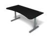Arozzi Arena Gaming Skrivbord - Large - Frozen Grey - Svart