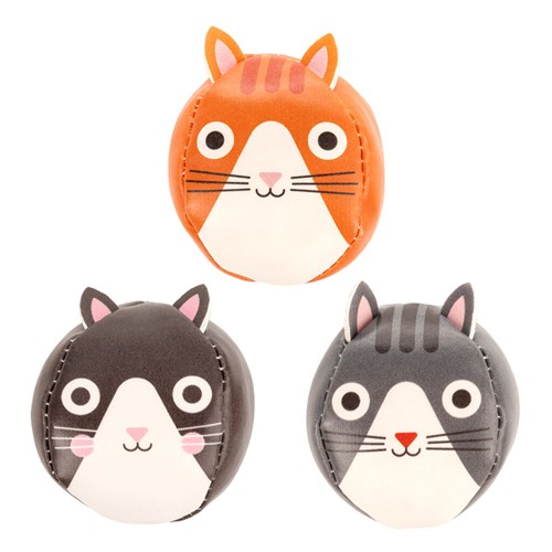 Kikkerland - Kidoki Three Cats Juggling Balls - (KID54)
