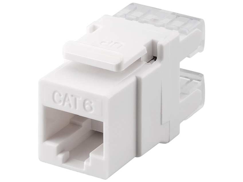 Luxorparts Keystone-jack Cat. 6 UTP