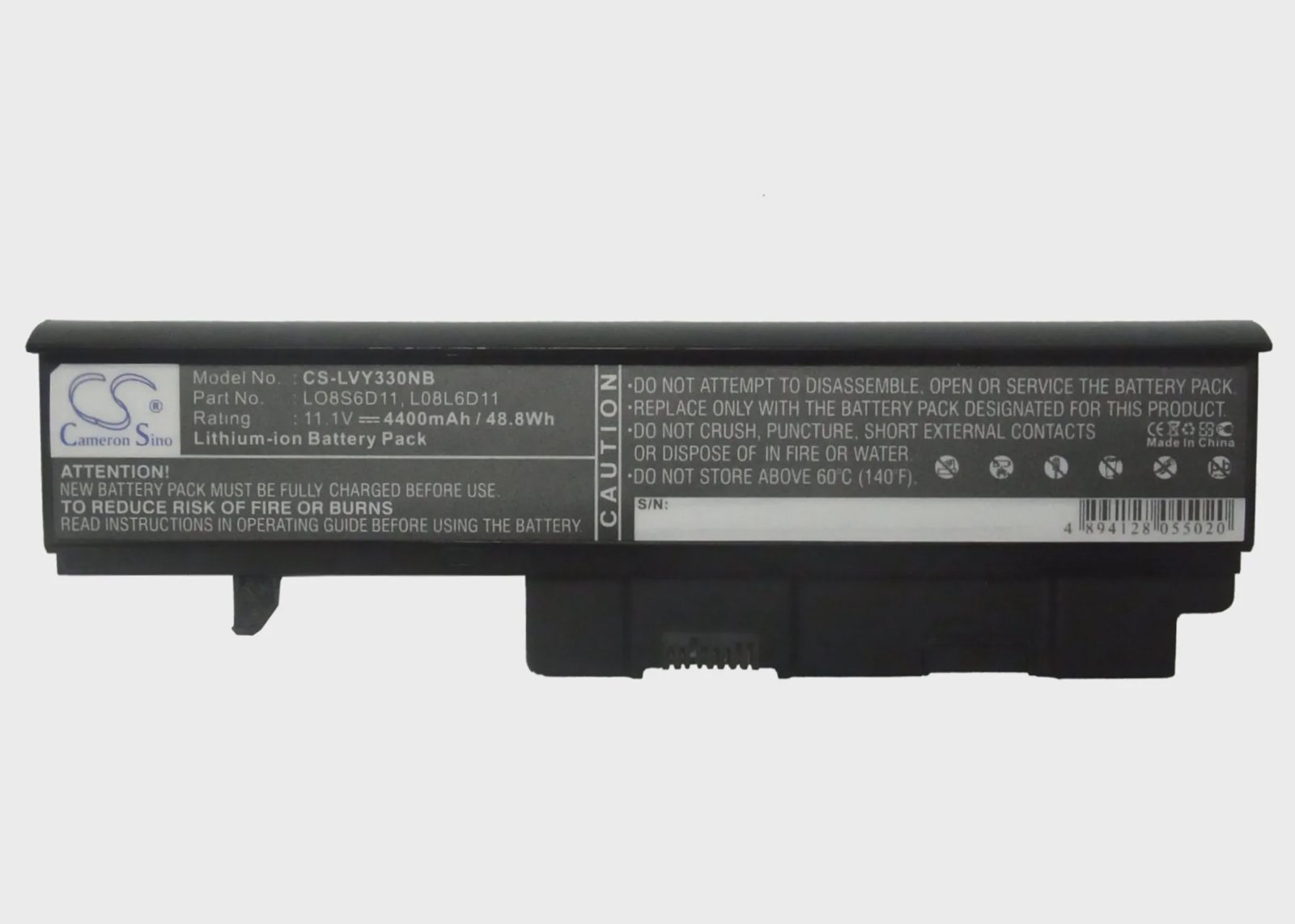 Batteri till Laptop, Bärbar dator för Lenovo Ideapad Y330, Ideapad Y330-20002 m.fl.