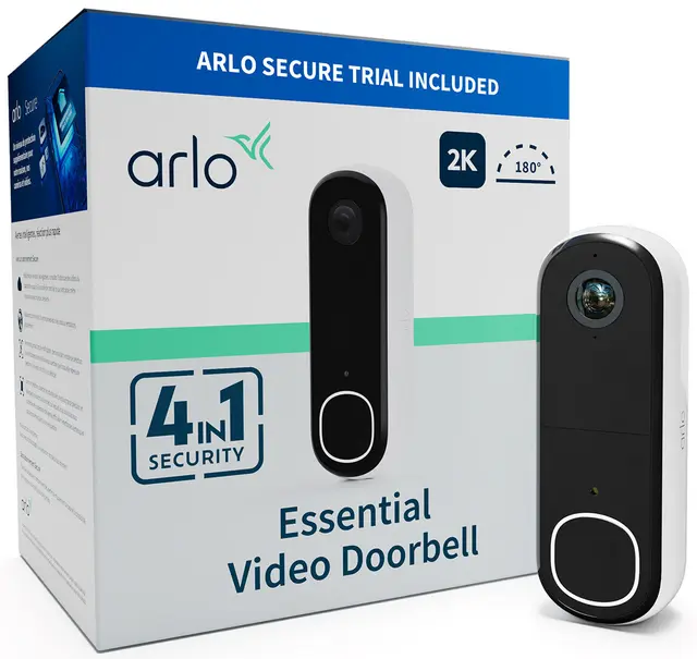 Arlo videodörrklocka 2k