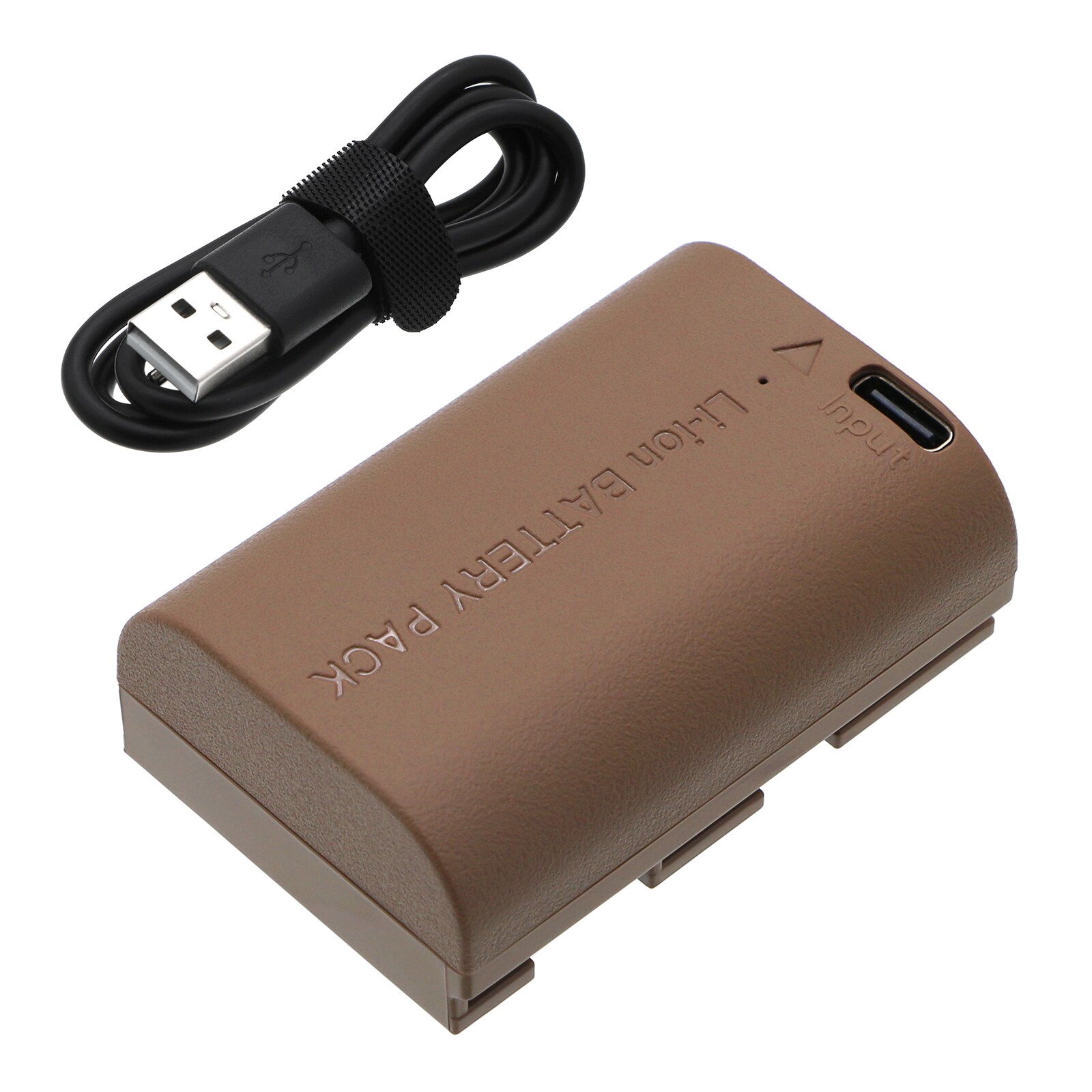 Batteri till Kamera för Canon EOS 7D, EOS 6D, EOS 60D m.fl. / Kamerabatteri med USB-C, bild 4