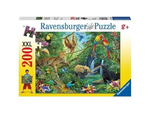Ravensburger Pussel: Animals in the Jungle XXL 200 Bitar, bild 2