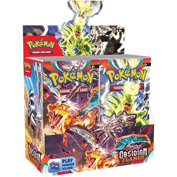 Pokemon Scarlet & Violet 3: Obsidian Flames Display (36 boosters)