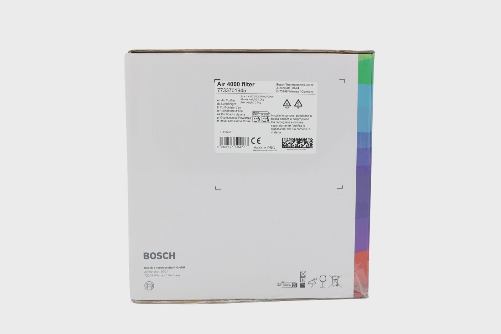 Bosch ersättningsfilter Home Comfort Air 4000, bild 3