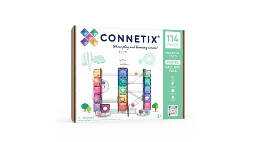 Connetix - Ball Run Pastel Pack 114 pc (CT-P-00114-BR), bild 3
